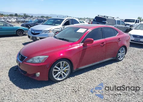 2006 Lexus Is 350 z USA, uszkodzony, nr VIN JTHBE262562002899